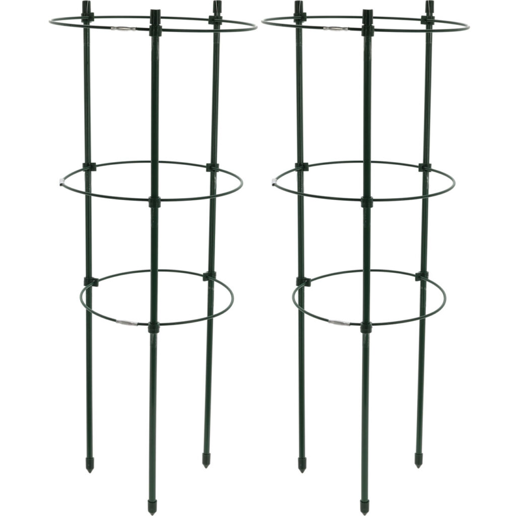 2er-Set Pflanzenstütze, rund, 60 x Ø 21 cm
