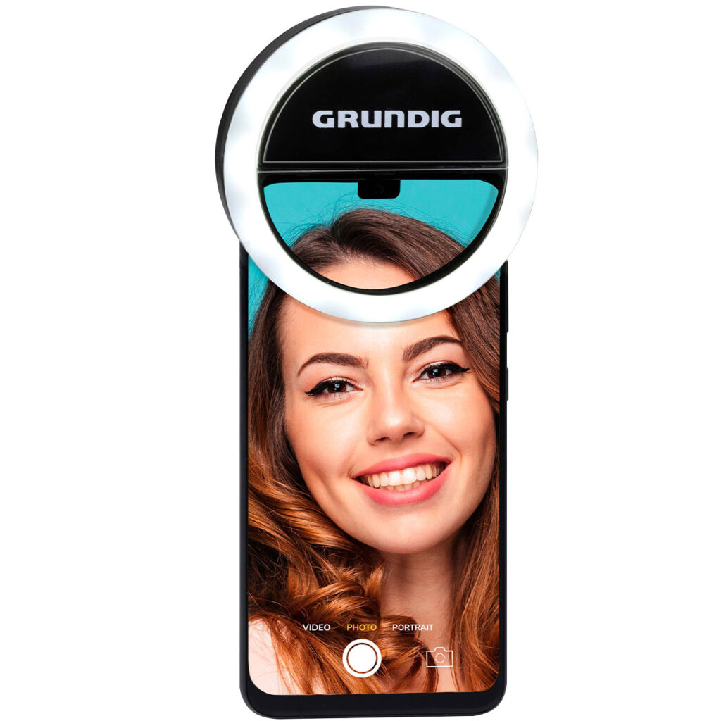 Ringleuchte für Smartphones, Ø 3,3″ (8,5 cm)