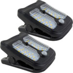 2er-Set Solar-Klemmleuchte