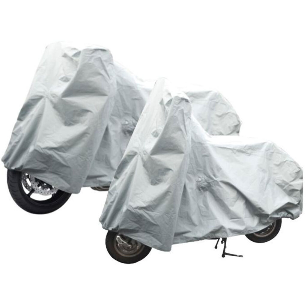 2-er Set Motorrad- und Rollerabdeckung, 246 x 104 x 127 cm 2-er Set Motorrad- und Rollerabdeckung, 246 x 104 x 127 cm