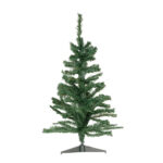 Künstlicher Weihnachtsbaum mit Ständer, grün, 90 cm