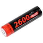 Lithium-Ionen-Akku 18650, 3,7 Volt, PCM/IC, 2.600 mAh