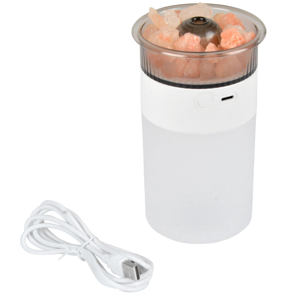 Luftbefeuchter mit Himalaya-Salzsteinen, 250 ml