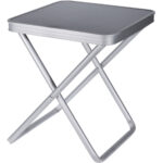 Klappbare Camping-Hocker & Beistelltisch-Kombination