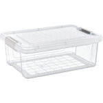 Vorratsbox, 12 l, transparent