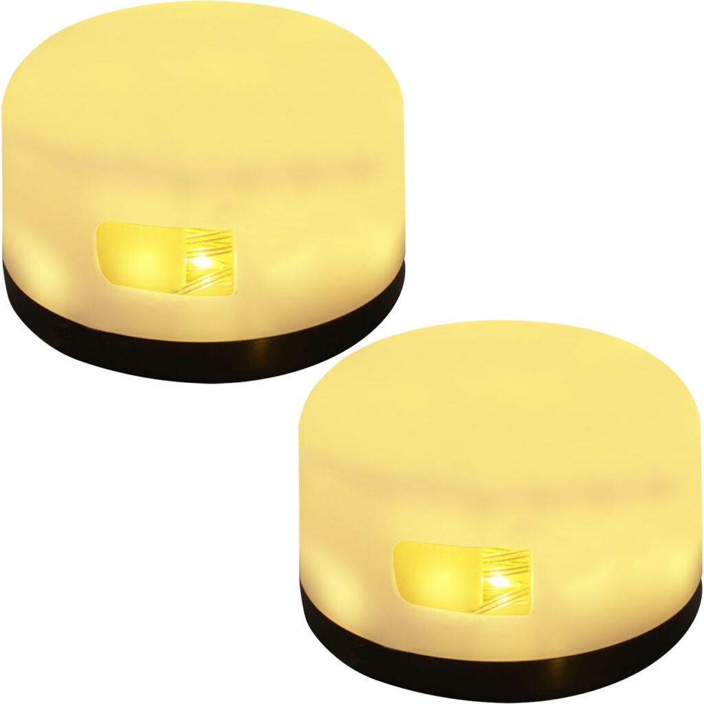 2er-Set 2in1-Akku-Campingleuchte mit 10m Lichterkette, 7 Lichtmodi, 100 LEDs 2er-Set 2in1-Akku-Campingleuchte mit 10m Lichterkette, 7 Lichtmodi, 100 LEDs