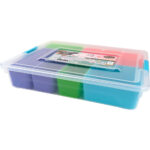 Sortierbox mit 11 entnehmbaren Fächern