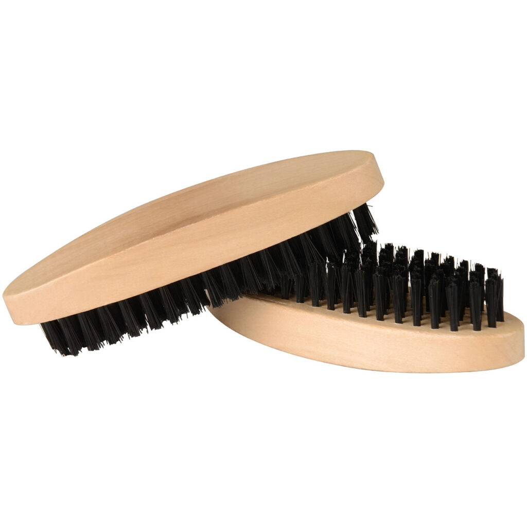 Schuhbürsten-Set, 2-tlg, oval