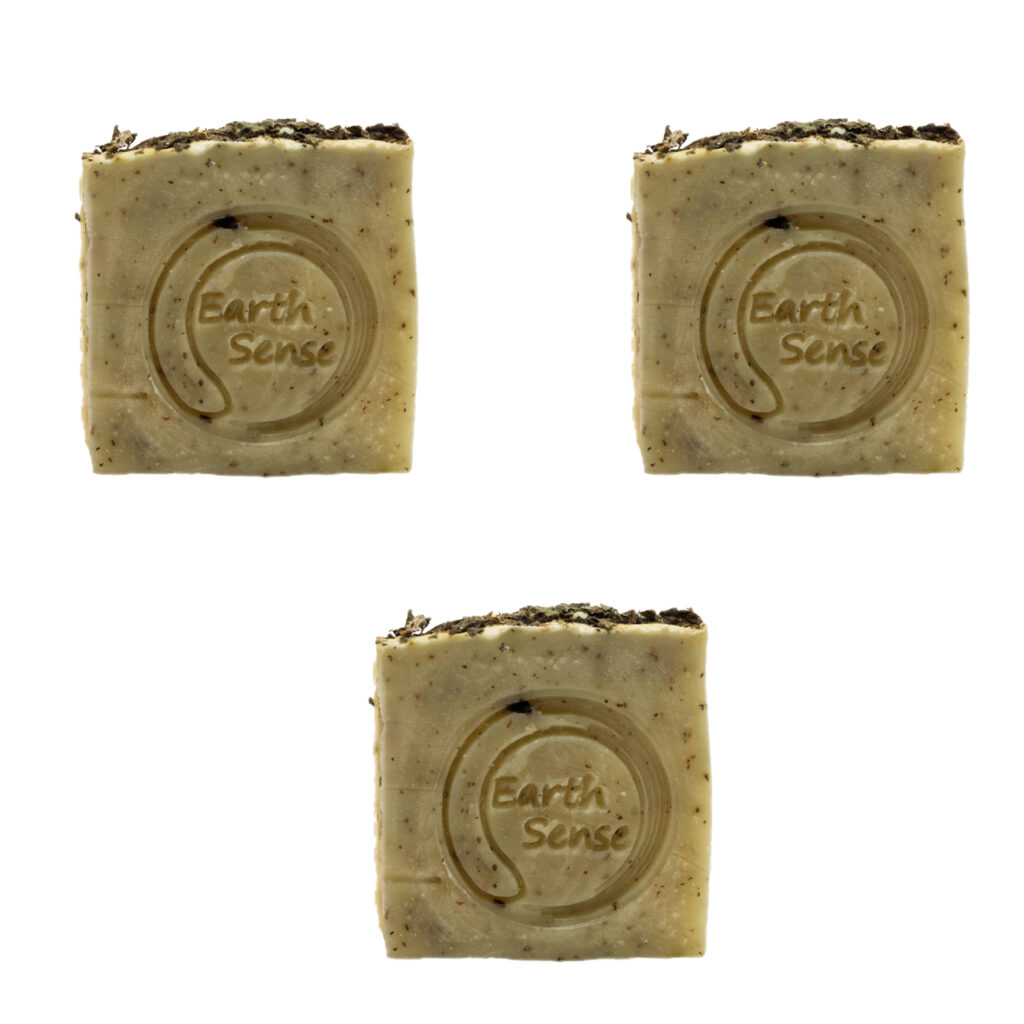 3er-Set Handgemachte Bio Seife mit Sandelholz, Naturseife ohne Palmöl, Vegan 3er-Set Handgemachte Bio Seife mit Sandelholz, Naturseife ohne Palmöl, Vegan