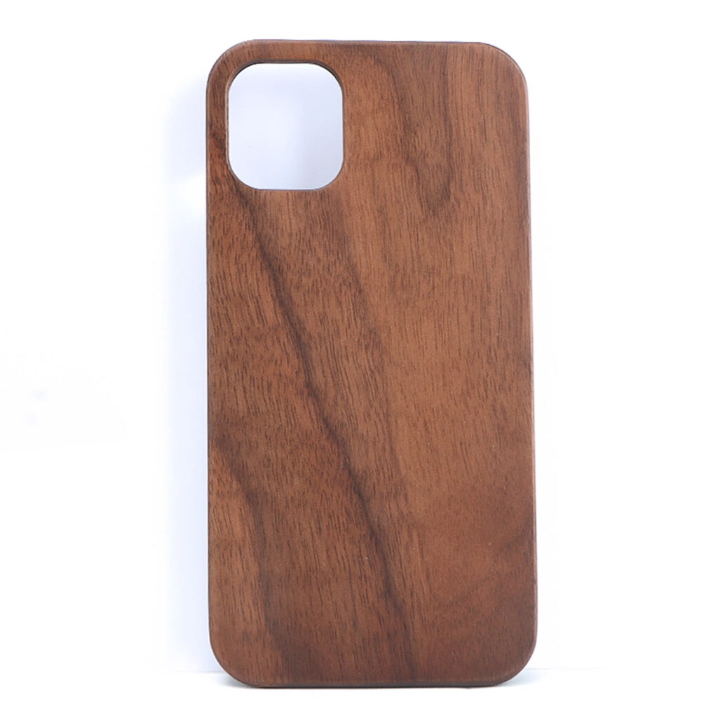 iPhone 12 Pro Max Hülle aus Walnussholz, Innenseite aus Kunststoff iPhone 12 Pro Max Hülle aus Walnussholz, Innenseite aus Kunststoff