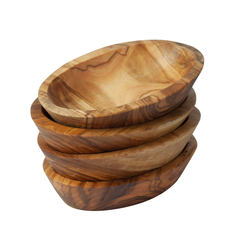 Schalen-Set, 4-teilig, ovale Schälchen, Länge jeweils 10 cm Schalen-Set, 4-teilig, ovale Schälchen, Länge jeweils 10 cm