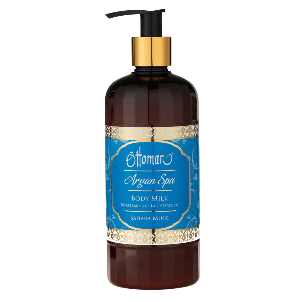 Bodylotion mit Arganöl, pflegende Körpermilch, 400 ml Bodylotion mit Arganöl, pflegende Körpermilch, 400 ml