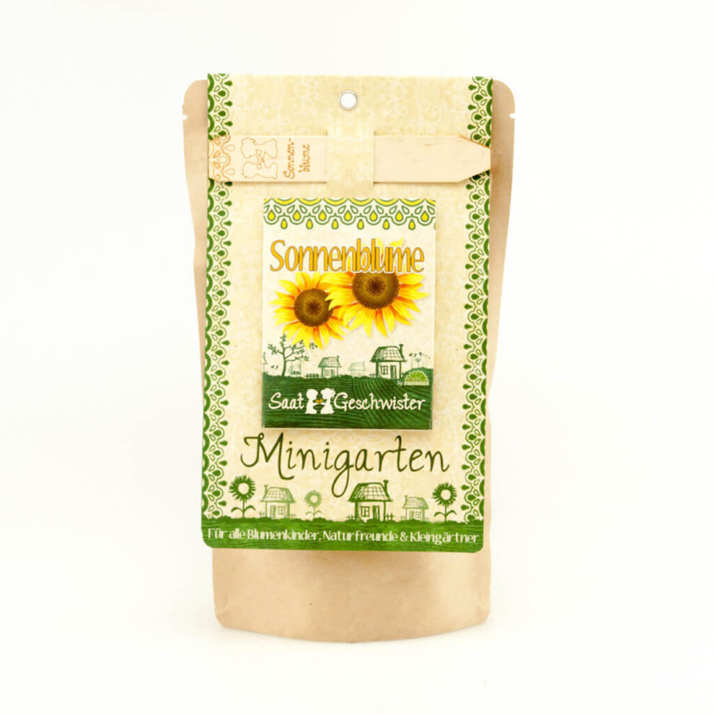 Saatgut Set für Sonnenblumen, Samen mit Gartenerde, Saatgut, Anleitung, Pflanzstäbchen Saatgut Set für Sonnenblumen, Samen mit Gartenerde, Saatgut, Anleitung, Pflanzstäbchen