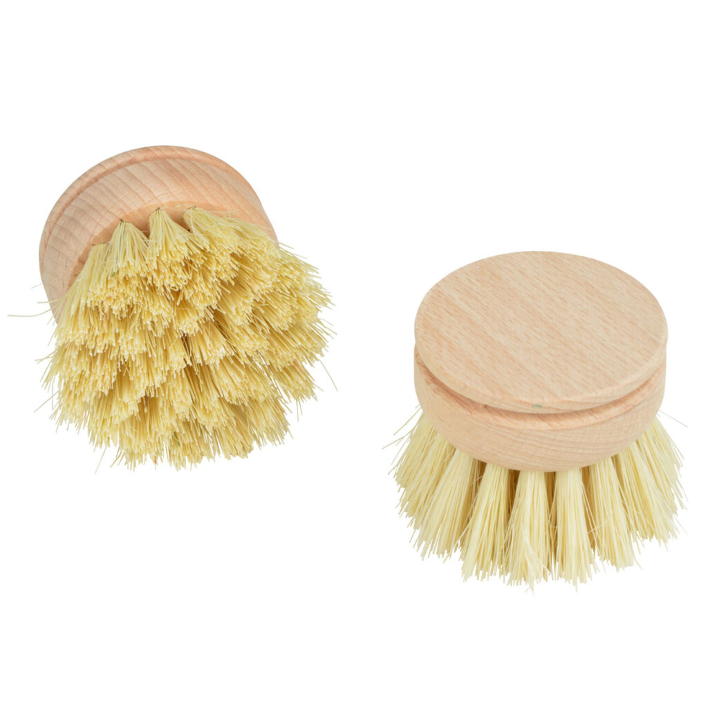 2er-Set Wechselköpfe aus Holz, Ersatzköpfe für Holz-Spülbürste, 5 x 5 cm 2er-Set Wechselköpfe aus Holz, Ersatzköpfe für Holz-Spülbürste, 5 x 5 cm