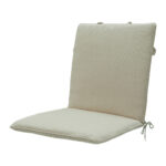 Niederlehner-Auflage, Gartenstuhlkissen wasserabweisend, beige, 97 x 49 cm