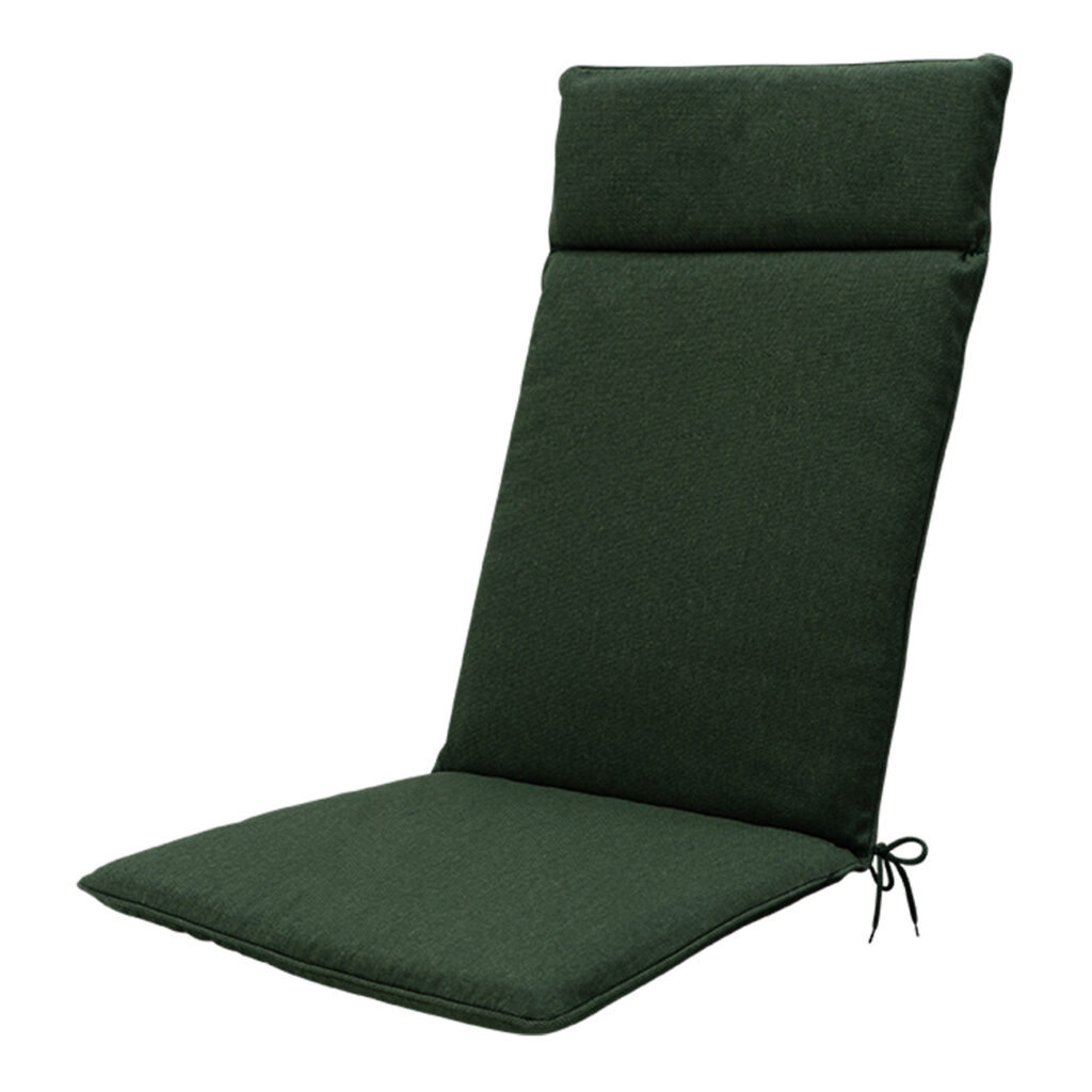 Hochlehner-Auflage, Gartenstuhlkissen wasserabweisend, grün, 120 x 50 cm Hochlehner-Auflage, Gartenstuhlkissen wasserabweisend, grün, 120 x 50 cm