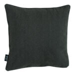Deko-Kissen wasserabweisend, bequemes Outdoorkissen, dunkelgrau, 50 x 50 x 10 cm
