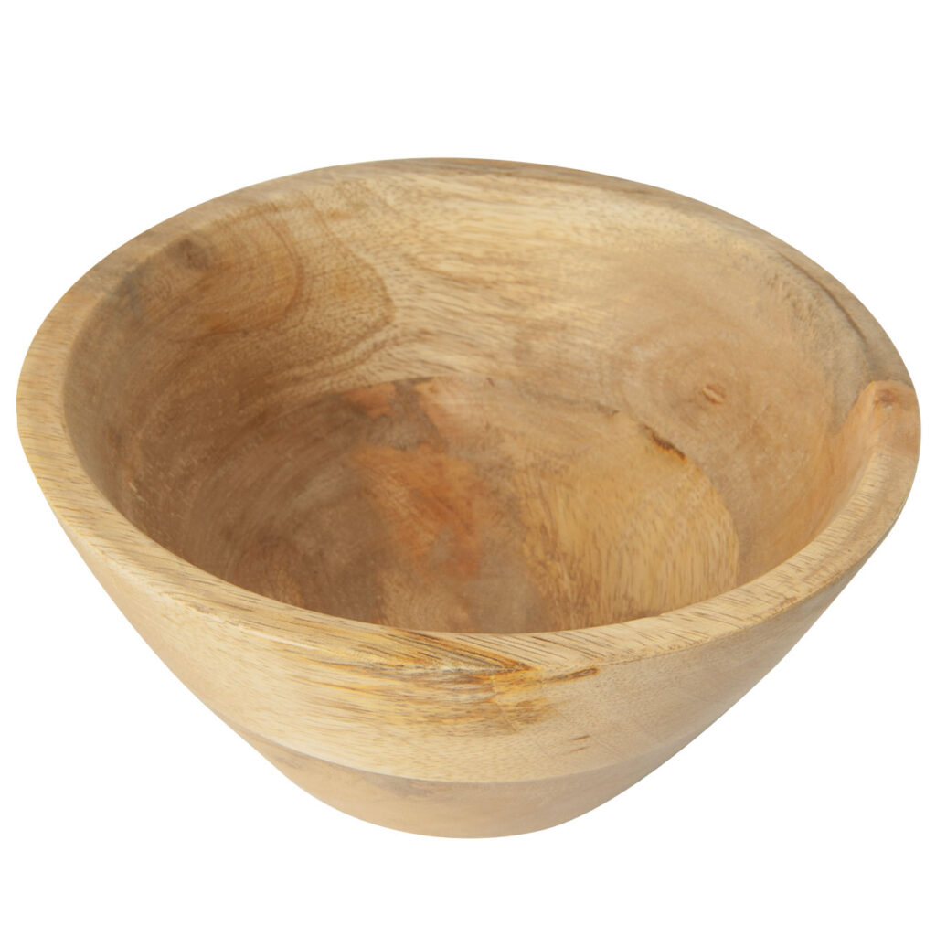 Deko-Schale aus Mangoholz, Ø 15 cm