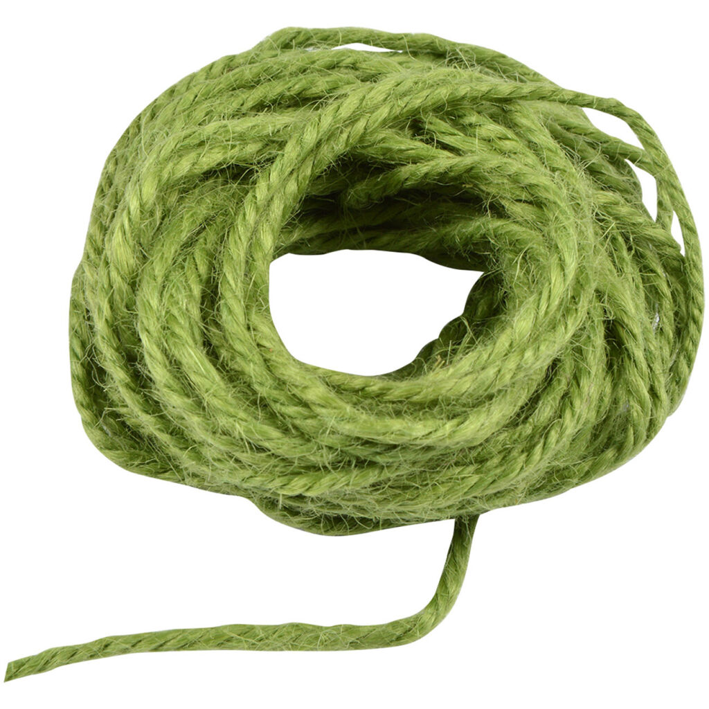 Juteschnur grün zum Basteln und Befestigen, Deko Kordel, 10 m Länge , 1,5 mm Juteschnur grün zum Basteln und Befestigen, Deko Kordel, 10 m Länge , 1,5 mm