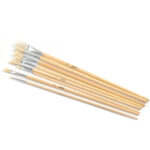 Pinsel-Set, 8 Pinsel, Naturborstenpinsel