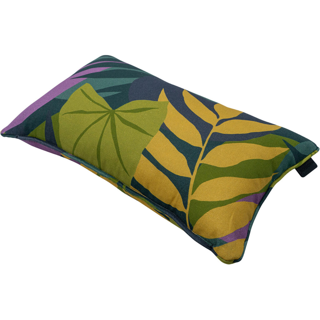 Deko-Kissen Blätterdesign grün, 30 x 50 cm