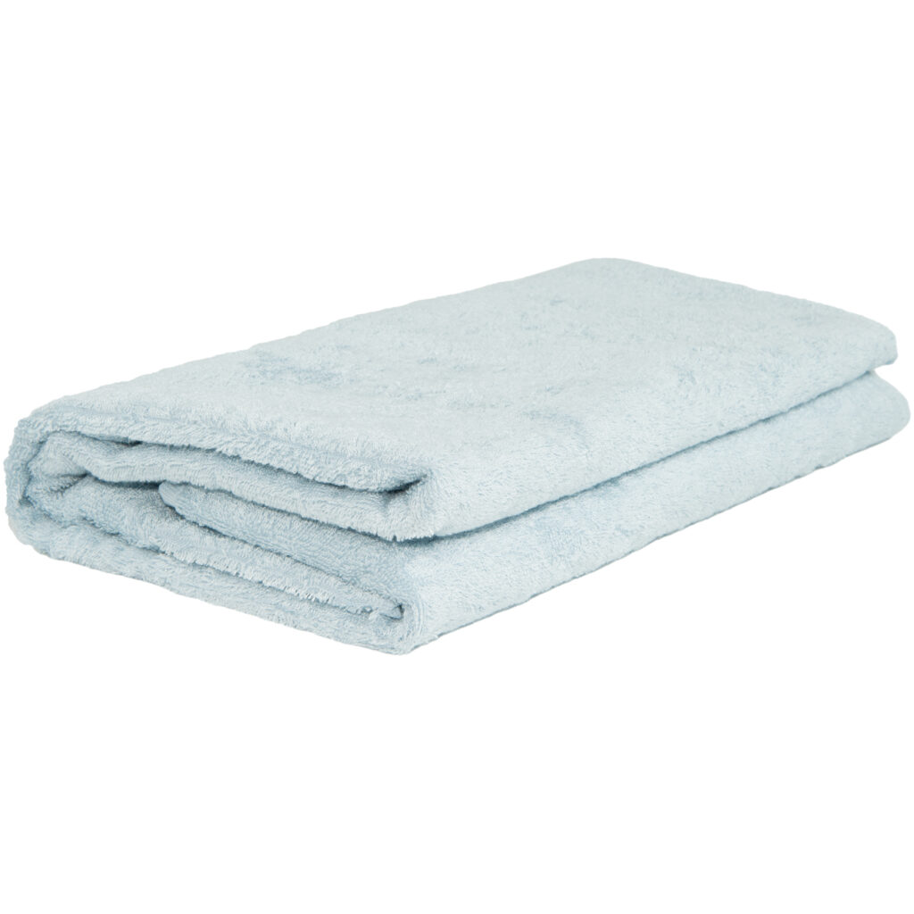 Badetuch aus 70% Holzfasern, 100 x 150 cm, hellblau Badetuch aus 70% Holzfasern, 100 x 150 cm, hellblau