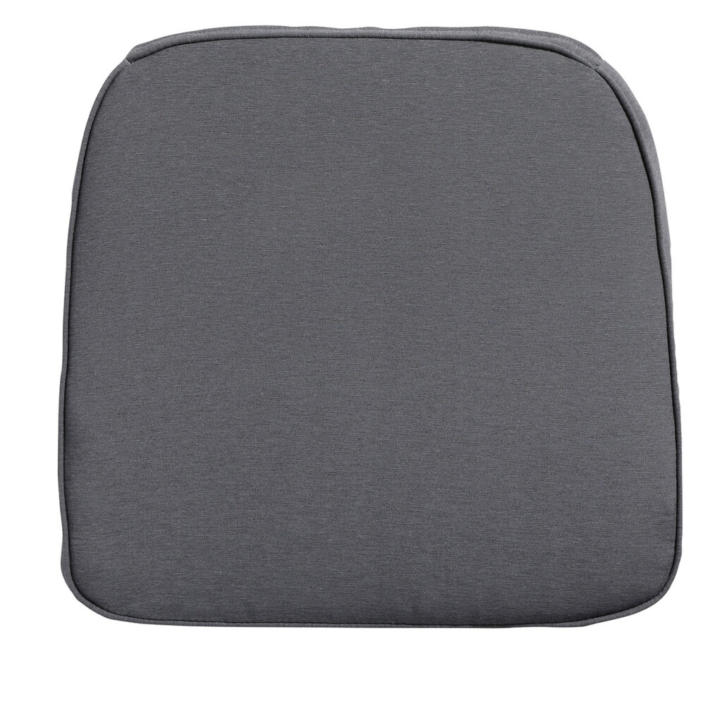 Stuhlkissen Outdoor, bequemes und komfortables Sitzkissen, grau, 48 x 48 cm Stuhlkissen Outdoor, bequemes und komfortables Sitzkissen, grau, 48 x 48 cm