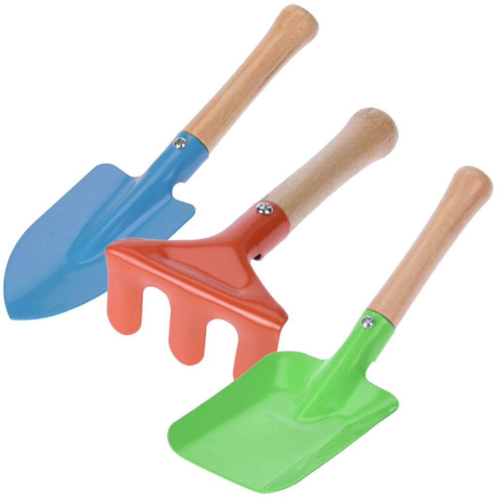 Gartenwerkzeug-Set für Kinder, rot-grün-blau, Gartengeräte-Set Kids Gartenwerkzeug-Set für Kinder, rot-grün-blau, Gartengeräte-Set Kids