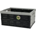 Klappbox aus 100 % recycelbaren Kunststoff