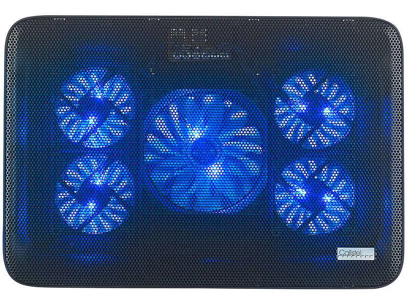 Notebook-Kühler bis 43,2 cm (17″), 5 Ventilatoren, 1.800 U/min, 2x USB Notebook-Kühler bis 43,2 cm (17″), 5 Ventilatoren, 1.800 U/min, 2x USB