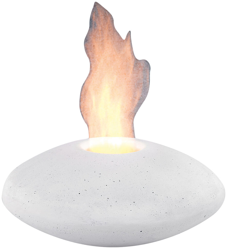 Ton-Feuerschale „Pozzo“ für Bio-Ethanol