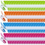Extra starke Wäscheklammern mit Soft-Grip, 200 Stück, in 4 Farben