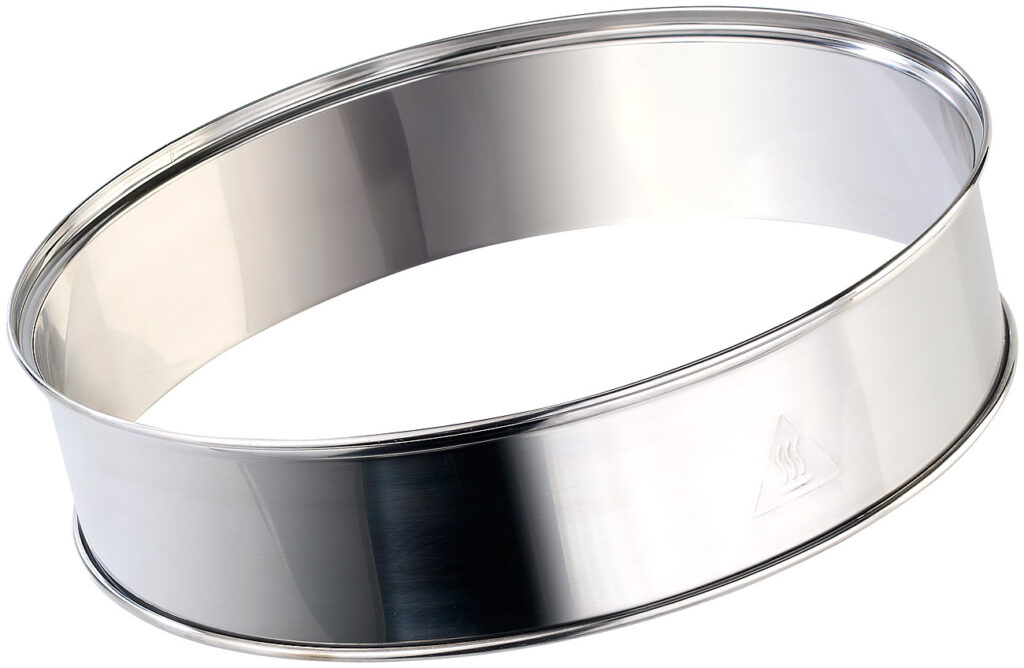 Erweiterungsring für Halogen-Konvektionsofen HO-517, Edelstahl, Ø 32 Erweiterungsring für Halogen-Konvektionsofen HO-517, Edelstahl, Ø 32