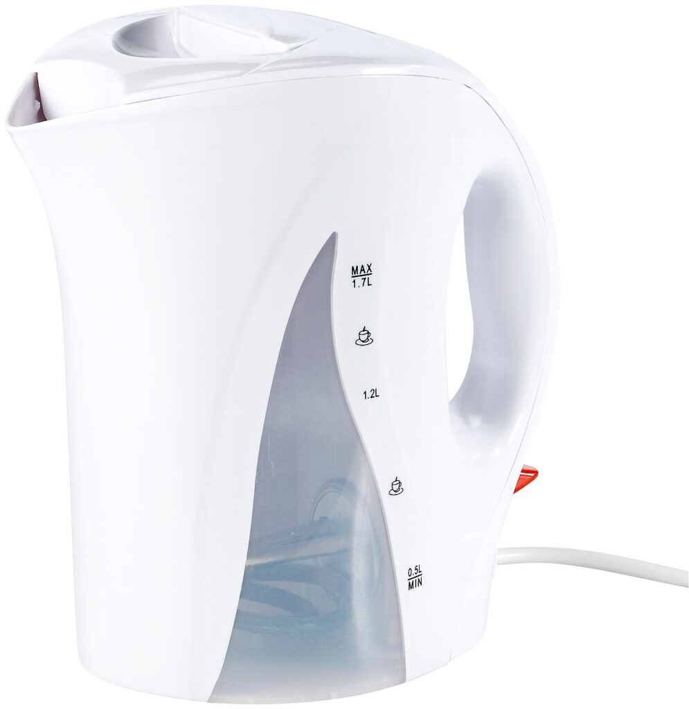 Standard XL Wasserkocher mit 1,7 Liter, 2200 Watt, weiss Standard XL Wasserkocher mit 1,7 Liter, 2200 Watt, weiss