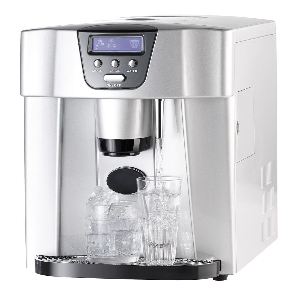 Eiswürfelmaschine EWS-2300, Eis- und Wasserspender Eiswürfelmaschine EWS-2300, Eis- und Wasserspender