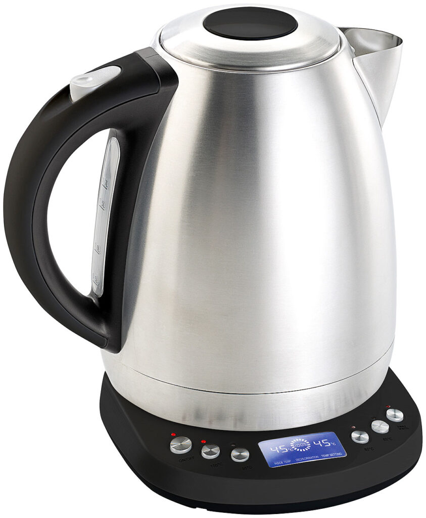 Wasserkocher V3 WSK-400 mit 4 Temperatur-Stufen & Tee-Timer, 1,7 Liter Wasserkocher V3 WSK-400 mit 4 Temperatur-Stufen & Tee-Timer, 1,7 Liter