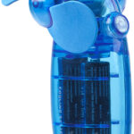 Batterie-betriebener Mini-Hand- und Taschen-Ventilator, blau