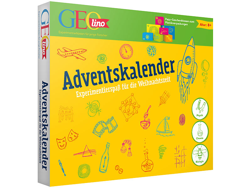 Adventskalender Geolino Experimentierspass für Kinder