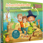 Adventskalender mit Experimenten, Weihnachtskalender Zaubertricks Petronella Apfelmus
