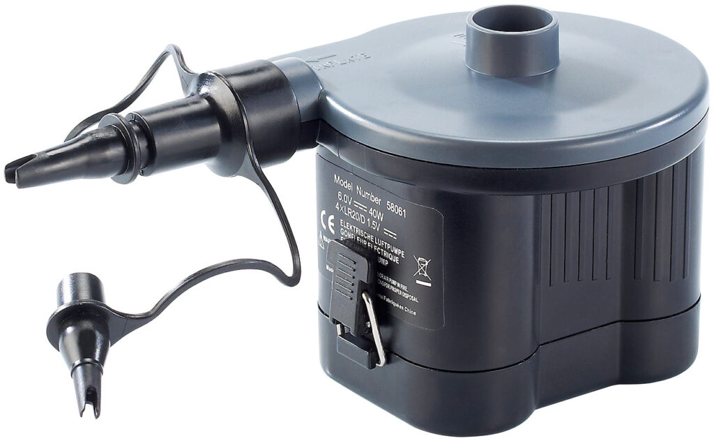 Elektrische Luftpumpe, Batteriebetrieb, 40 Watt
