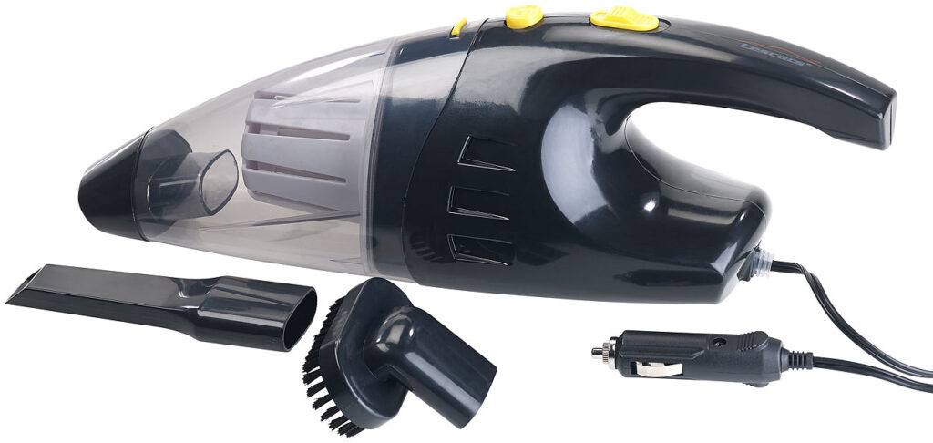 Beutelloser Nass- & Trocken-Auto-Staubsauger für 12-V-Anschluss, 100 W Beutelloser Nass- & Trocken-Auto-Staubsauger für 12-V-Anschluss, 100 W