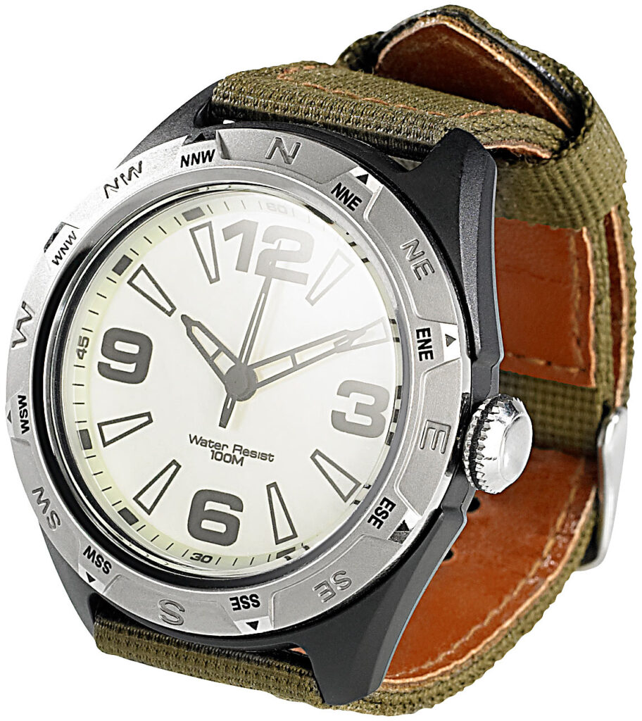 Wasserdichte Sport-Armbanduhr (10 atm)