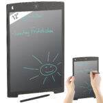 LCD-Schreibtafel mit 30 cm / 12 Zoll und Stift, 100.000 Löschvorgänge