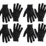 4 Paar Peeling-Handschuhe, Einheitsgrösse