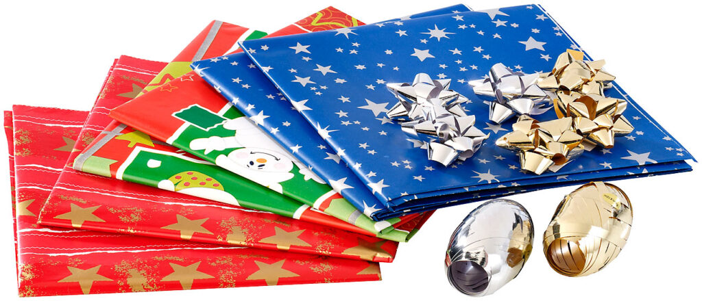 14-teiliges Geschenkverpackungs-Set „Weihnachten“