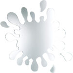 Wassertropfen-Spiegel „SplashMirror“ aus Acryl