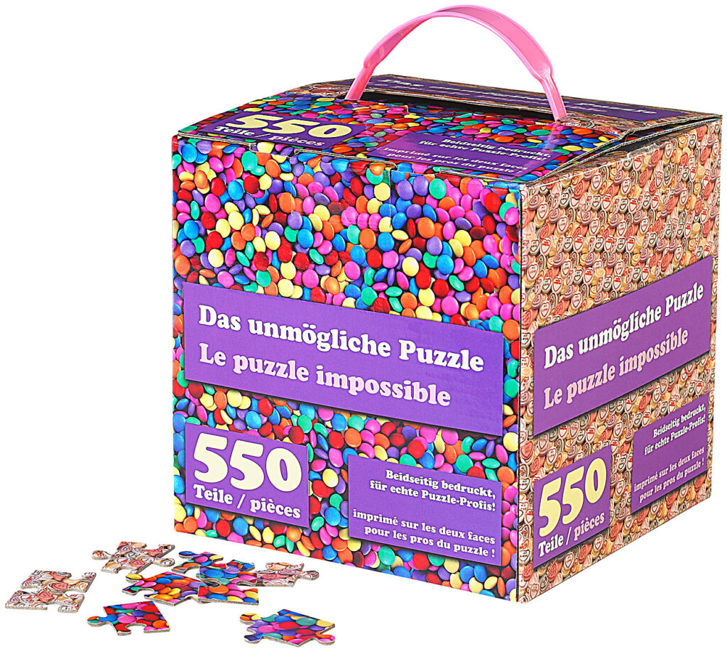Das unmögliche Puzzle: Beidseitig bedruckt, für echte Profis
