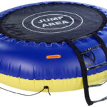 4in1-Trampolin für Wasser und Garten, Ø 193 cm
