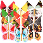 Scherzartikel „Flatternder Schock-Schmetterling“, 12er-Set