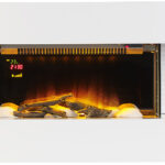 Design-Elektrokamin, 3D-Flammeneffekt, Wandmontage, 2.000 Watt, 81 cm